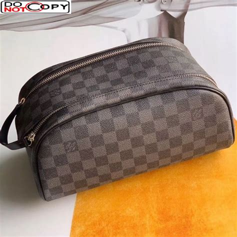 louis vuitton graphite toilet bag.